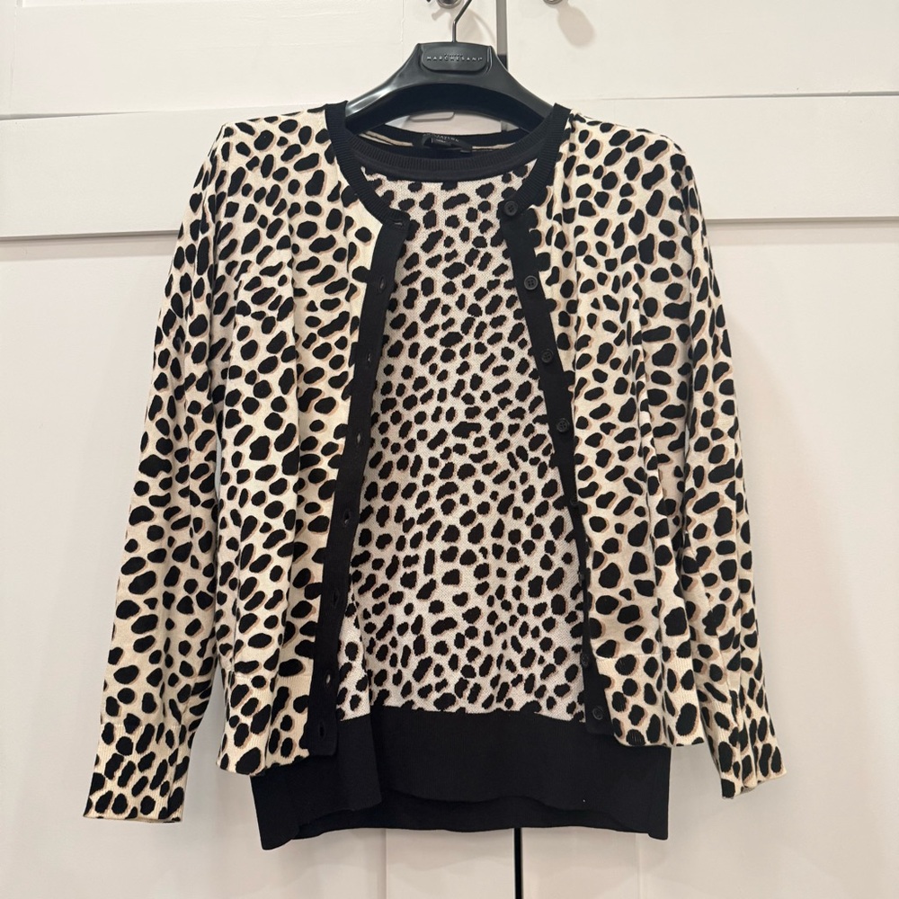 Ann Taylor  Twinset Cardigan & Shell – Small Petite (SP)